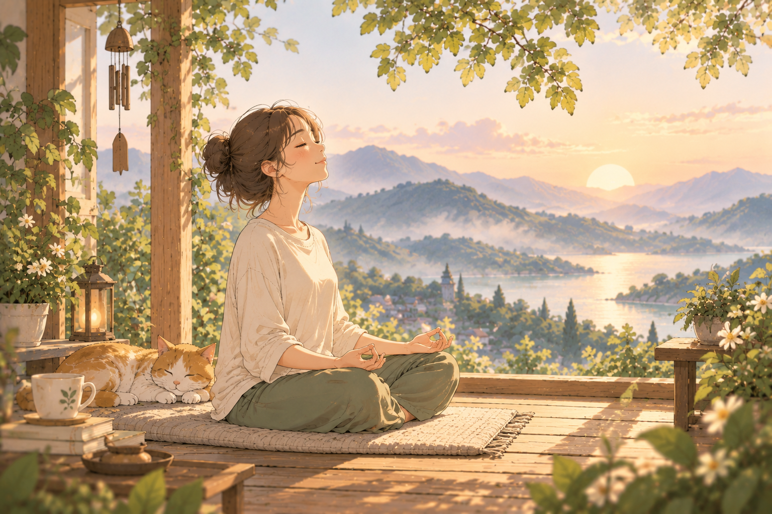 삼매란 무엇일까? 명상에서 말하는 삼매의 뜻과 의미 삼매란 무엇인지 명상에서 말하는 마음의 집중과 안정을 표현한 이미지